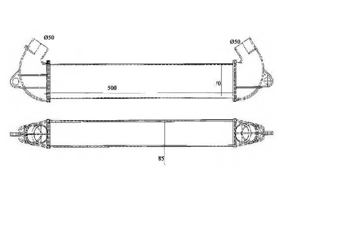 INTERCOOLER FIAT DOBLO 2004>2005