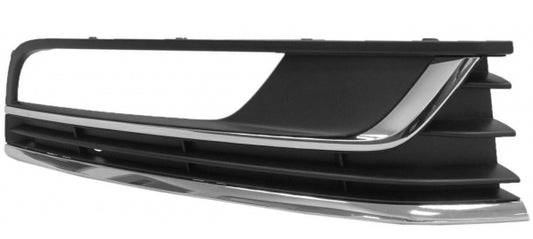 GRIGLIA PARAURTI ANTERIORE DX C/FEND+2 PROF CROMO VW PASSAT 10/10>