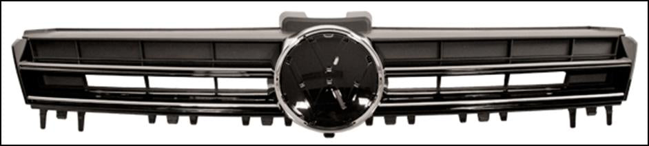 GRIGLIA C/MOD CROMO VW GOLF 7 10/12> MOD COMFORT LINE