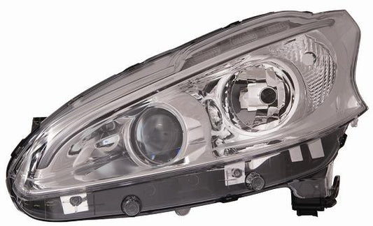FARO DX 2H7 CON LENTE+LED CON MOTOR ELETT PEUGEOT 208 01/12>