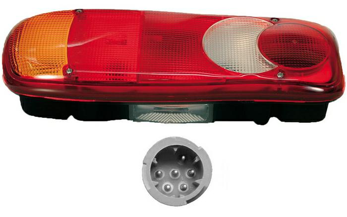 FANALE POSTERIORE SX CON LUCE TARGA REN MASCOTTE-NISS CABSTAR 01/05>