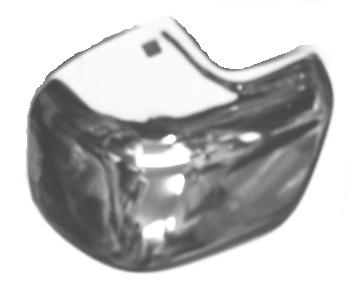 CANTONALE ANTERIORE SX CROMO NISSAN KING CAB 01/93>08/97