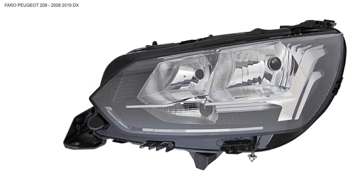 FARO DX PEUGEOT 208 -2008 01/19>