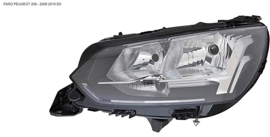 FARO DX PEUGEOT 208 -2008 01/19>