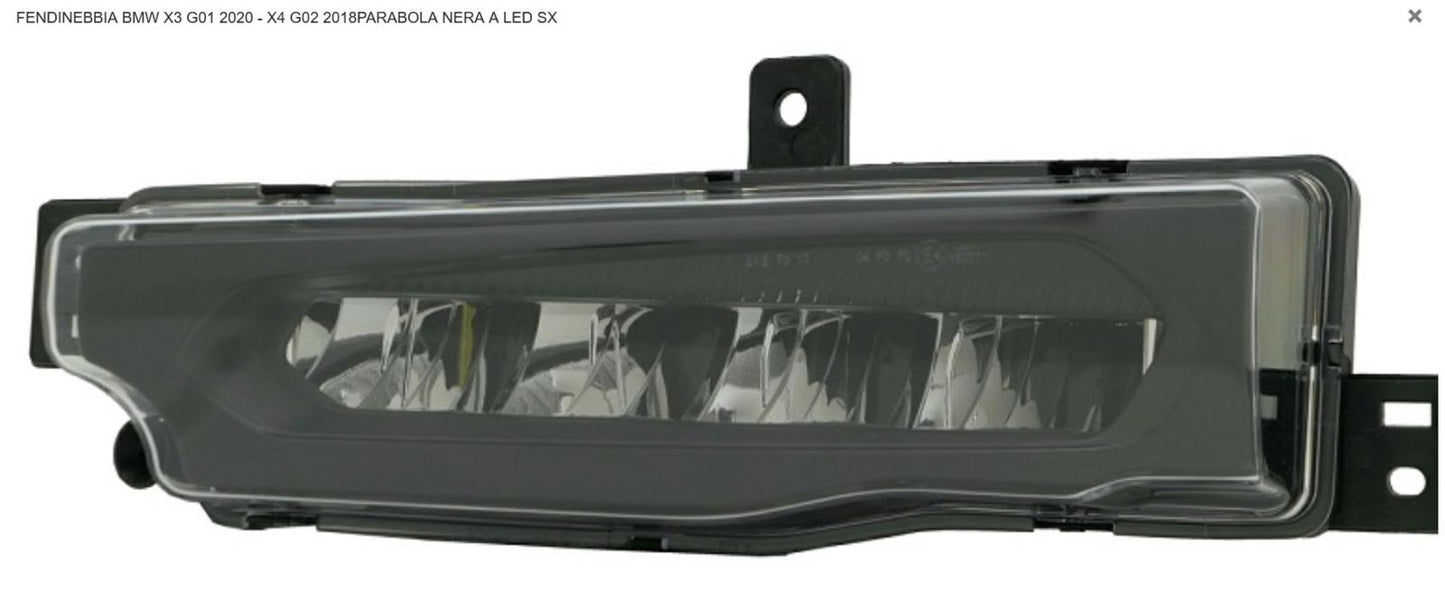 FENDINEBBIA SX A LED BMW X3 G01 01/18>/BMW X4 G02 04/18>