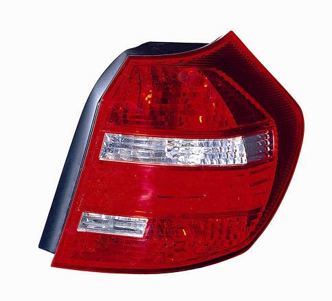 GRUPPO OTTICO POSTERIORE SX BIANCO ROSSO BMW SERIE 1 E81-E87 05/07>