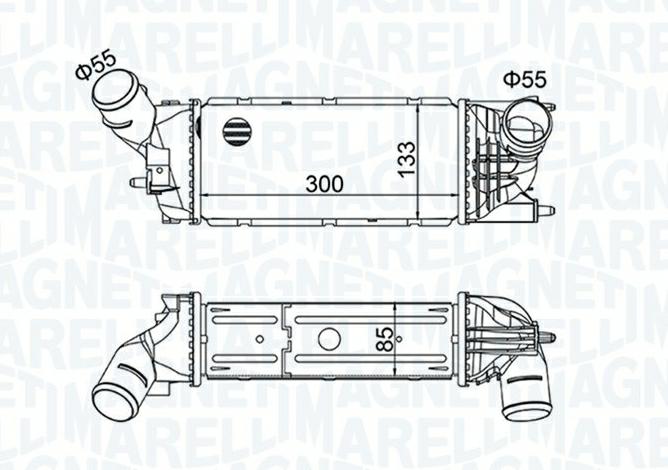 INTERCOOLER PEUGEOT 407- CITROEN -
