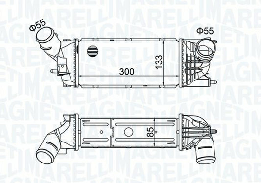 INTERCOOLER PEUGEOT 407- CITROEN -