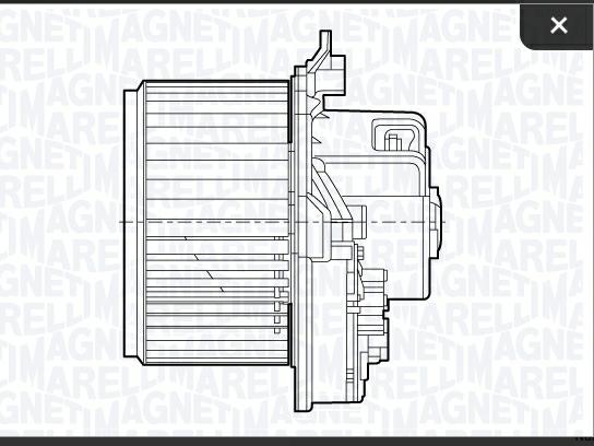 VENTOLA ABITACOLO FIAT BRAVO '07 -LANCIA-