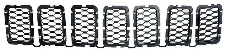 GRIGLIA INT NERA (7PZ) JEEP GRAND CHEROKEE 04/16>