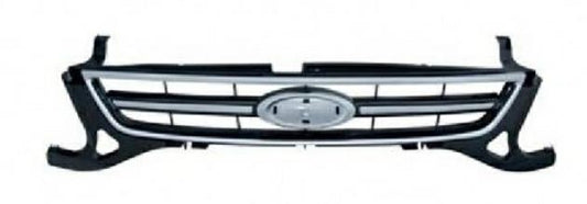 GRIGLIA NERA LUCIDA C/MODAN+CORNICE CROMO FORD MONDEO 10/10>