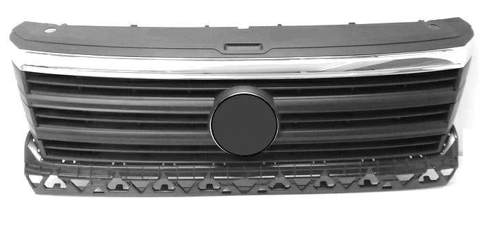 GRIGLIA NERA 1 PROFILO CROMO VW CRAFTER 09/16>