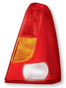 GRUPPO OTTICO POSTERIORE DX ARANCIO BIANCO ROSSO DACIA LOGAN 01/05>09/08