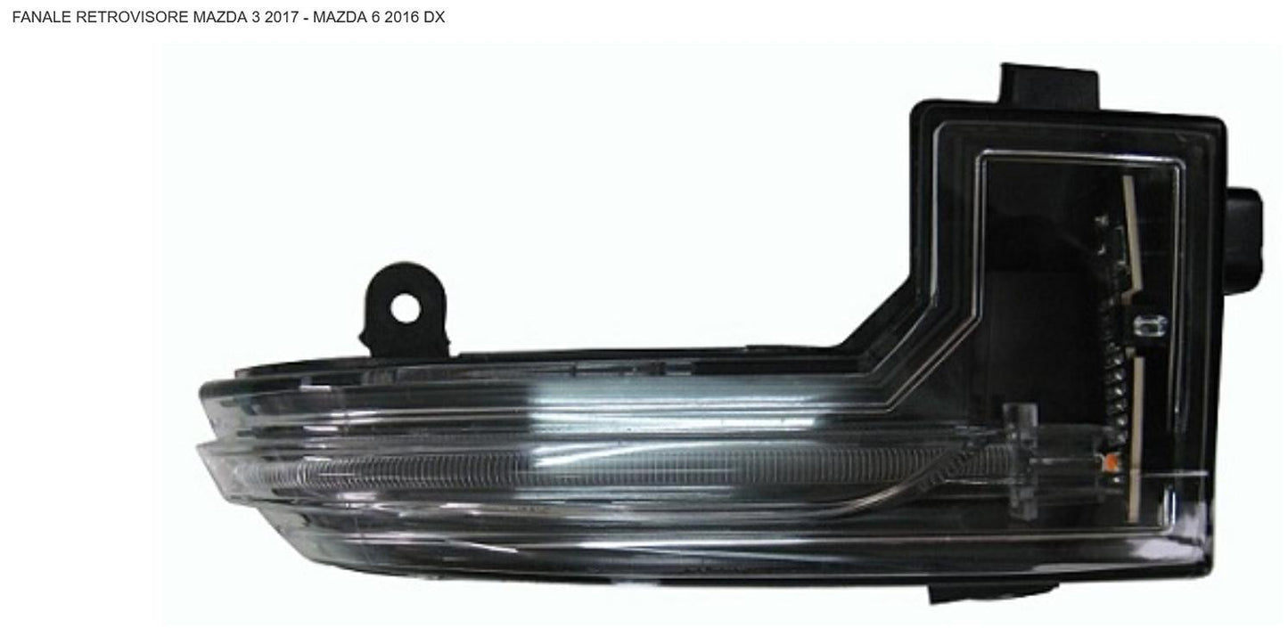 FANALE RETROVISORE DX MAZDA 3 01/17>