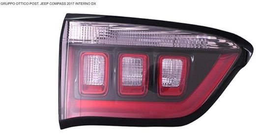 GRUPPO OTTICO POSTERIORE DX INTERNO A JEEP COMPASS 01/17>