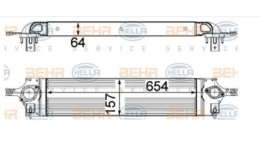 INTERCOOLER NISSAN X-TRAIL