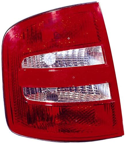 GRUPPO OTTICO POSTERIORE DX BIANCO ROSSO SKODA FABIA 01/00>03/04 SW