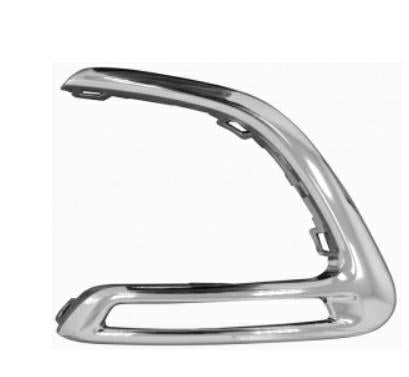 MODANATURE GRIGLIA PARAURTI ANTERIORE DX CROMO PEUGEOT 108 01/14>