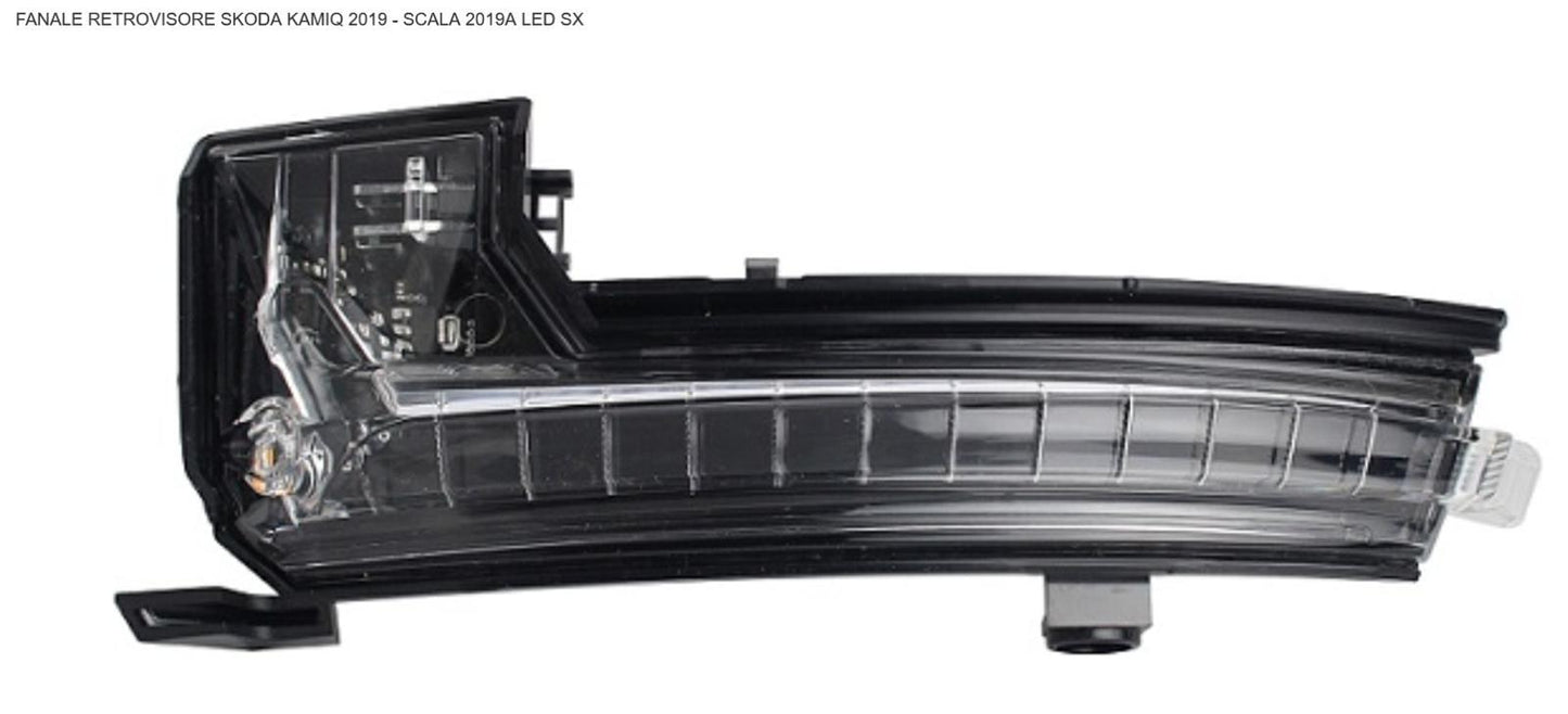 FANALE RETROVISORE SX SKODA SCALA 06/18>KAMIQ 06/18>