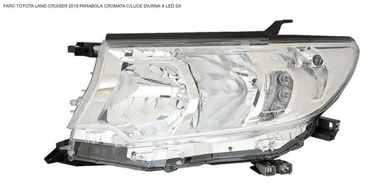 FARO SX CON LUCE DIURNA ALED TOYOTA LAND CRUISER 01/18> P.CROM
