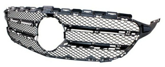 GRIGLIA NERA C/MODANATURE ARG E PROF CROMO CLASSE C W205 12/13>AVANTG