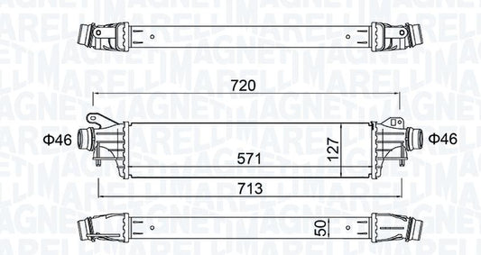 INTERCOOLER OPEL CORSA E (X15)