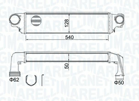 INTERCOOLER BMW 3 (E46)