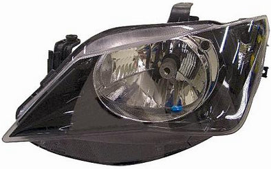 FARO DX H4 PREDISPOSTO REGOLAZIONE ELETT SEAT IBIZA 01/12> PARAB NERA