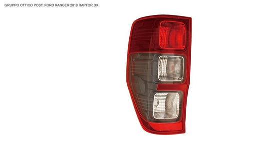 GRUPPO OTTICO POSTERIORE DX BIANCO-ROSSO FORD RANGER 01/15> VERSIONE RAPTOR