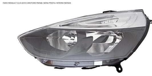 FARO DX H7-H1 CON MOTOR EL RENAULT CLIO 01/16> PARAB NERA