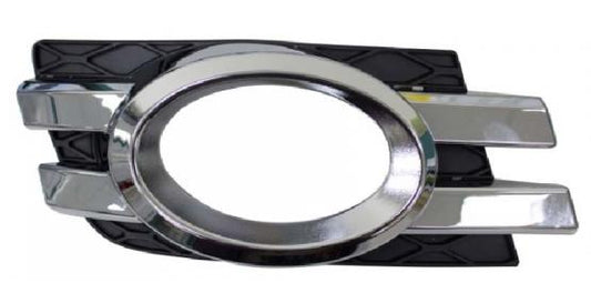 GRIGLIA PARAURTI ANTERIORE DX CROMO C/LUCE DI CURVA MER CLASSE GL X164 04/06>