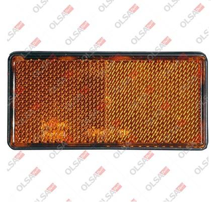 CATADIOTTRO 51X103 MM  ADESIVO ARANCIO