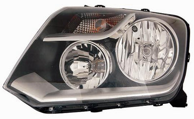 FARO DX H7-H1 PREDISPOSTO REGOLAZIONE ELETT PARAB NERA  VW AMAROK 03/10>