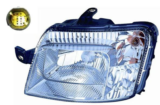 FARO DX H4 PREDISPOSTO REGOLAZIONE ELETT FIAT PANDA 08/03>08/09 SPI BIAN 7 PIN