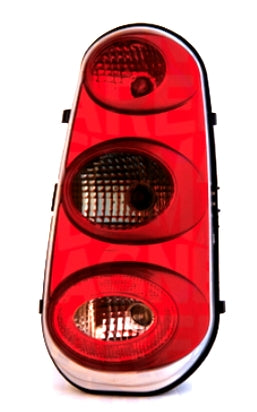 LENTE POSTERIORE SX S/CORNICE IND DIREZ BIANCO SMART FORTWO 05/02>