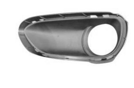 GRIGLIA PARAURTI ANTERIORE SX PORSCHE CAYENNE 01/10> TURBO