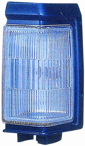 FANALE ANTERIORE DX BIANCO NISSAN TERRANO 01/86>12/95 CORNICE GRIGIA