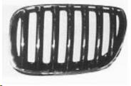 GRIGLIA ANTERIORE SX CROM-NERA BMW X5 E53 01/04>12/06