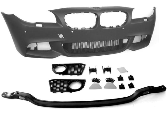 KIT PARAURTI ANTERIORE PRIMER C/SENS+LAVAFARI BMW SERIE 5 F10-F11 01/10>M-TECH