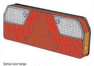 LENTE POSTERIORE SX UNIVERSALE RIMORCHI