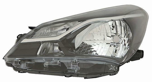 FARO DX H4 PREDISPOSTO REGOLAZIONE EL TOYOTA YARIS 04/17>PAR NERA