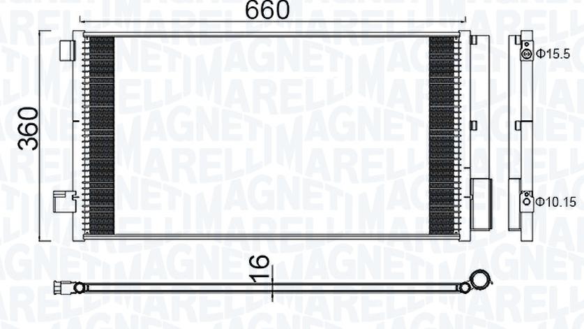 CONDENSATORE FIAT 500X (334_) / RENEGADE