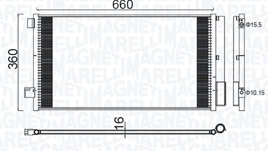 CONDENSATORE FIAT 500X (334_) / RENEGADE