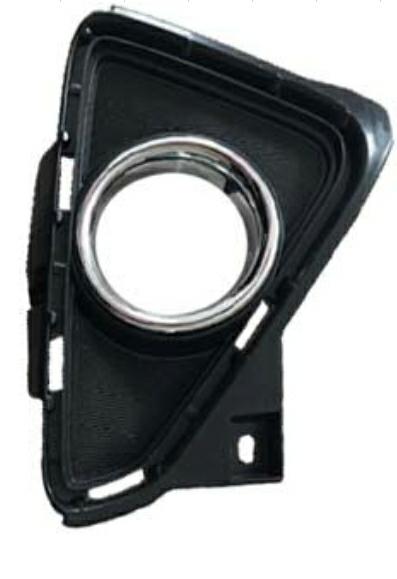 GRIGLIA PARAURTI ANTERIORE SX C/FENDI TOYOTA RAV 4 01/16>