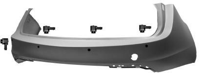 PARAURTI POSTERIORE PRIMER C.TO DI 4 SENS OPEL INSIGNIA 01/09> SW