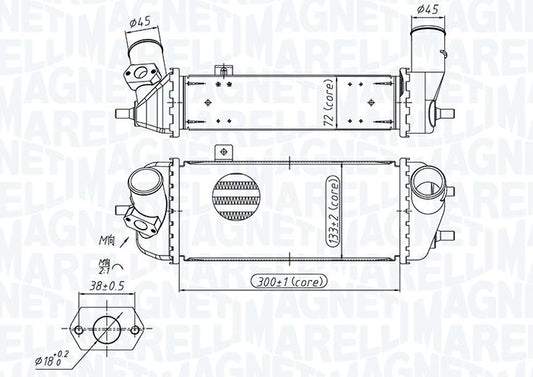 INTERCOOLER KIA SOUL / VENGA
