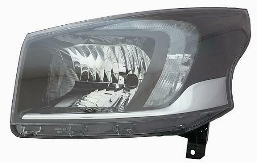 FARO DX H4 CON DRL A LED PREDISPOSTO REGOLAZIONE EL OPEL VIVARO 01/14>