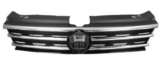 GRIGLIA RADIATORE C/3 PROFILI CROMATI VW TIGUAN  01/16>