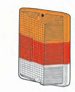 LENTE POSTERIORE SX FIAT 126
