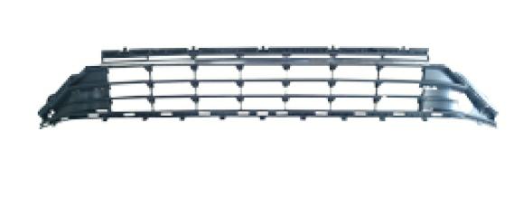 GRIGLIA PARAURTI ANTERIORE C/LE C/MODANATURE CROMO VW GOLF 7 01/17>